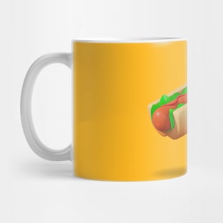 3D Hot Dog Mug